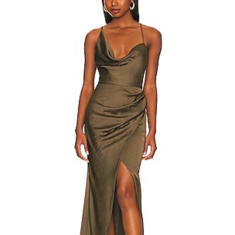 SIGNIFICANT OTHER Aria Dress in Olive